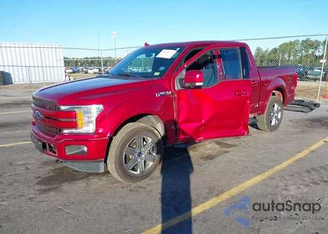 2018 Ford F-150 Lariat from USA, damaged, VIN 1FTEW1EG8JFE60182